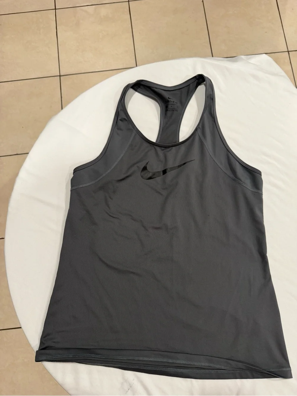 Nike Women’s Dark Gray Racerback Training Tank